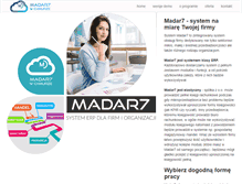 Tablet Screenshot of madar7.pl